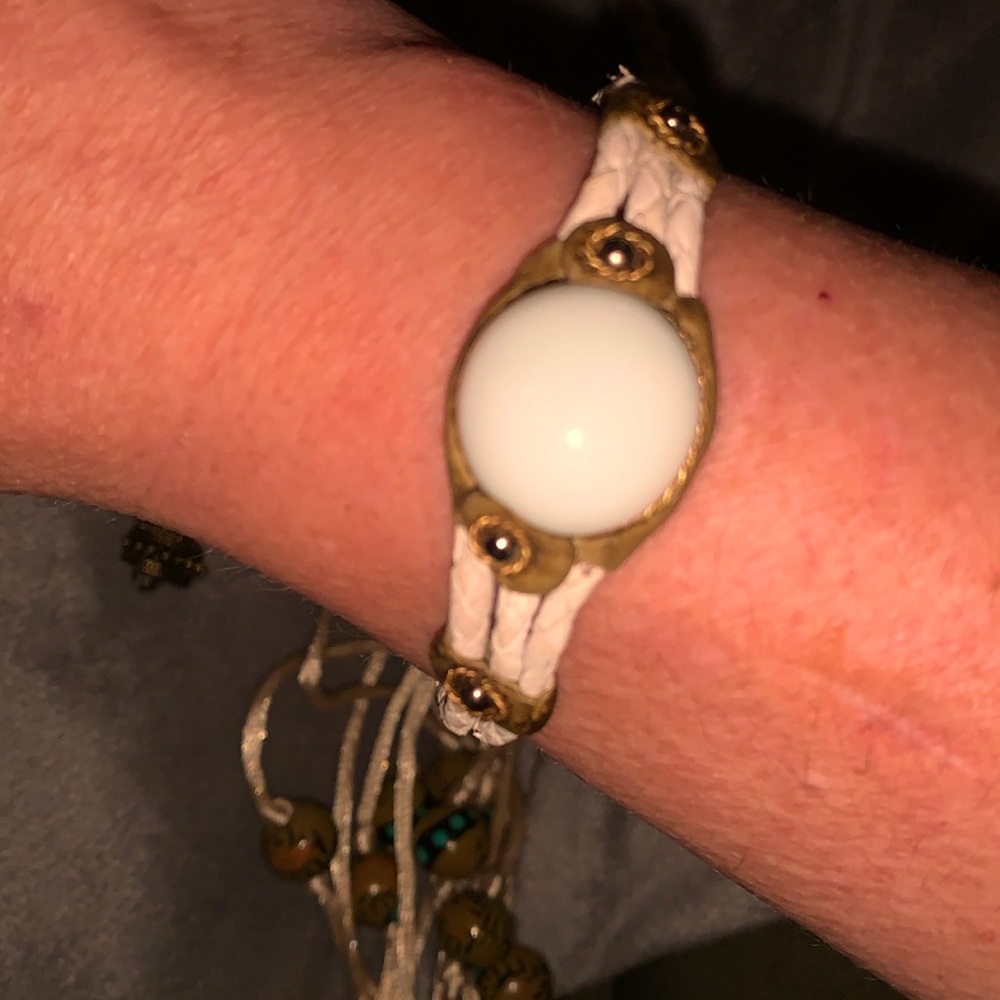 Beautiful bracelet looks Indian beautiful peace